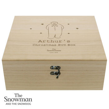 Personalised Christmas Eve Box – The Snowman Design, 3 of 3