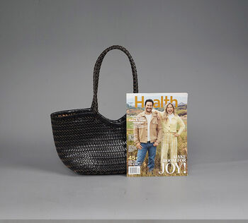 Beach Holiday Genuine Leather Tote Bag For Her, 7 of 12