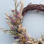 Dried Flower Natural Wreath, thumbnail 3 of 5