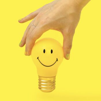 Cordless Smiley® Edison Lightbulb, 2 of 4