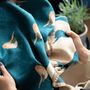 Personalised Cashmere Blend Robin Bird Jacquard Scarf, thumbnail 5 of 12