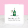 From The Reason You Drink Red Wine Mother's Day Card, thumbnail 2 of 2