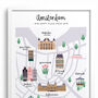 Personalised Amsterdam City Map Print, thumbnail 4 of 7