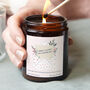 Gift For Friend Personalised Letter Gift Scented Candle, thumbnail 1 of 11