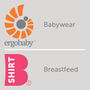 Ergo Aura Grey Wrap With Breastfeeding Vest, thumbnail 2 of 4