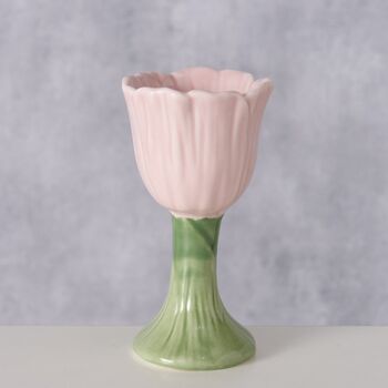 Pink Flower Egg Cup, 2 of 5