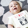Personalised Organic Cotton Baby Bib, thumbnail 2 of 5