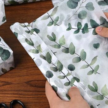 Eucalyptus Design Tissue Gift Wrap, 2 of 3