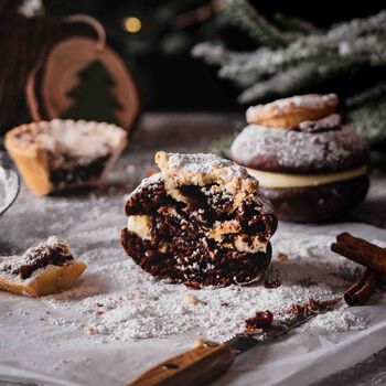 Mince Pie Whoopie Pies With Brandy Sauce Filling, 3 of 3