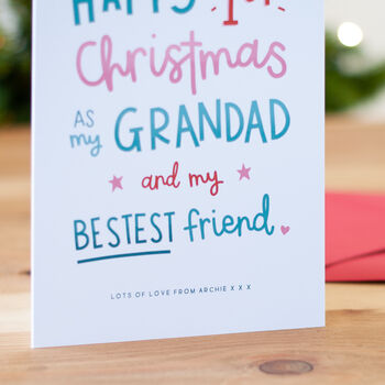 First Christmas As My Grandad Card, 2 of 2