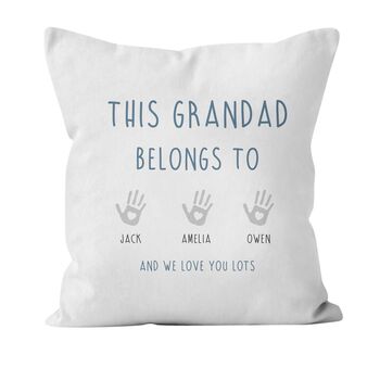 Personalised Father's Day Cushion, 3 of 4