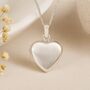 Personalised Sterling Silver Heart Locket, thumbnail 1 of 10