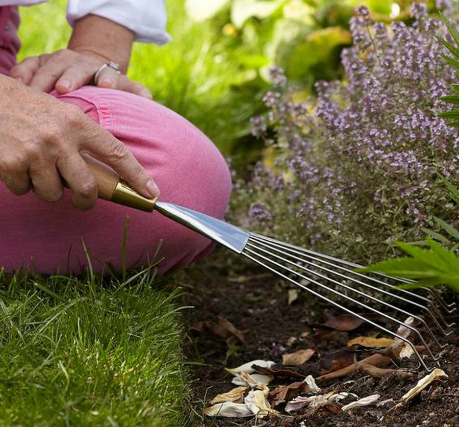 rake garden hand tool by garden selections | notonthehighstreet.com