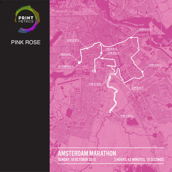 Personalised Amsterdam Marathon, 10 of 11