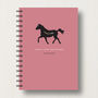 Personalised Horse Lover's Journal Or Notebook, thumbnail 10 of 10