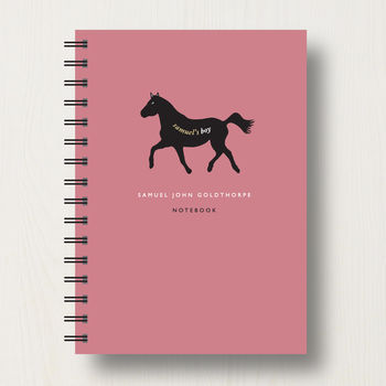 Personalised Horse Lover's Journal Or Notebook, 10 of 10
