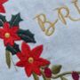 Merry And Bright Embroidered Banner, thumbnail 7 of 10