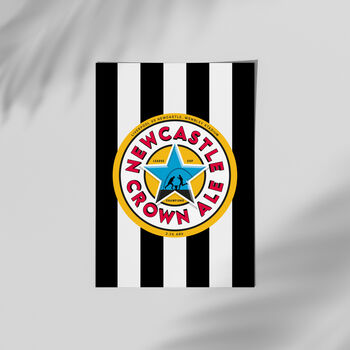 Newcastle Crown Ale League Cup Final Print, 2 of 4