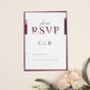 Grace Berry And Gold Wedding Invitations, thumbnail 4 of 4