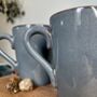 Deniz Sea Blue Stoneware Mug, thumbnail 2 of 3