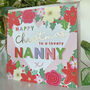 Celebration Christmas Nanny Card, thumbnail 3 of 5