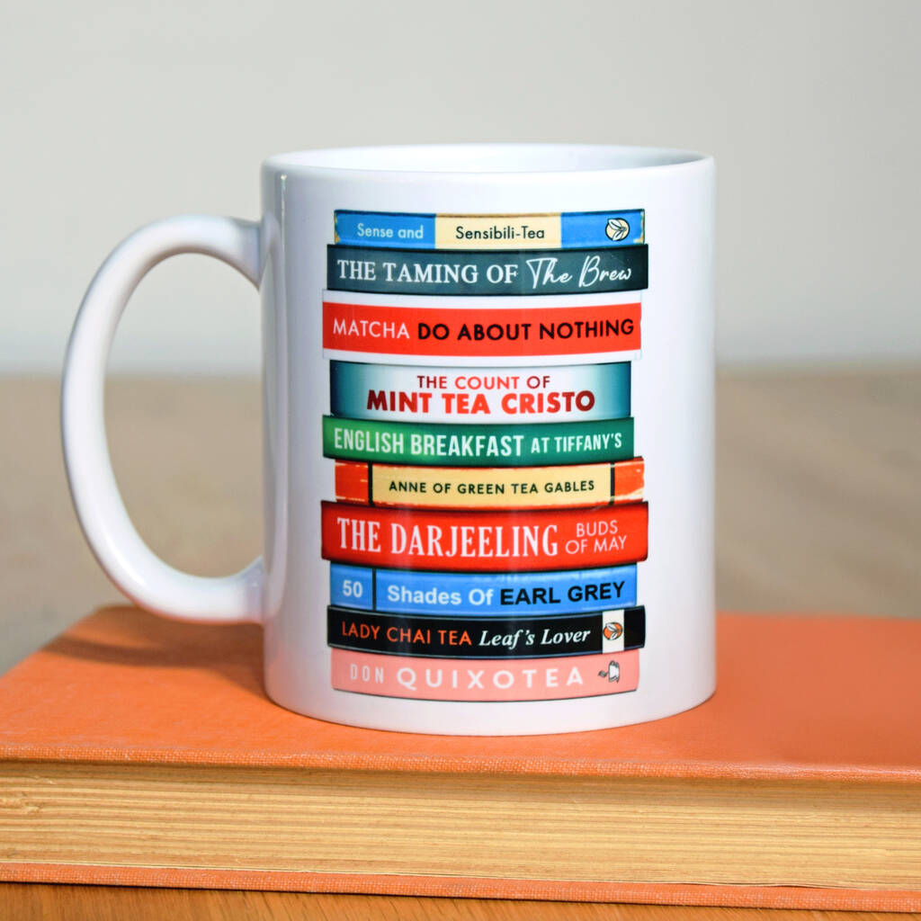 Funny Literary Tea Mug, 1 of 5
