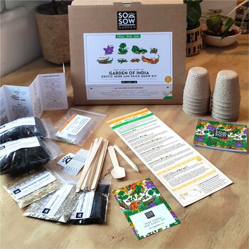 Garden Of India Grow Your Own Kit, 2 of 7