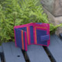 Personalised Berry Small Leather Purse Wallet Rfid Protected, thumbnail 5 of 9