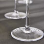 Set Of Two Ribbed Champagne Saucers, thumbnail 6 of 7