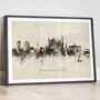 Peterborough Skyline Cityscape Art Print, thumbnail 12 of 12