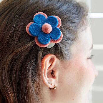 Felt Flower Hair Clip, 4 of 8