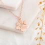 Paw Print Necklace, thumbnail 3 of 8