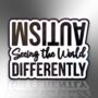 Autism Seeing The World Differently Enamel Pin, Neurodivergent, Autistic Awareness Badge, Autism Gifts For Kids, thumbnail 3 of 8