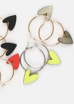 Heartbreaker Hoop Earrings, 2 of 5