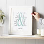 Personalised Perfect Together Print, thumbnail 1 of 7