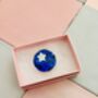 The 'Wild Berry' Blueberry Glitter Brooch / Gift For Fruit Lovers, thumbnail 3 of 5