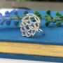 Sterling Silver Pine Cone Ring, thumbnail 2 of 9