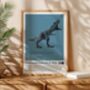 Dinosaurs Predator Series Set Of Four Art Prints, thumbnail 2 of 12
