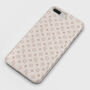 Personalised Nude Initials Pattern Phone Case, thumbnail 5 of 6