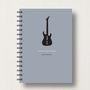 Personalised Guitar Music Lover's Journal Or Notebook, thumbnail 9 of 10