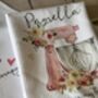 Personalised Apron, Watercolor Pink Baking Gift, thumbnail 9 of 12
