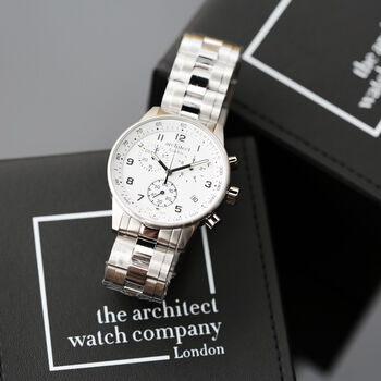 Swiss Made Men's Personalised Watch, 6 of 8