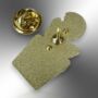Small Carnivorous Man Eating Flowerpot Plant Hard Enamel Pin Badge, Feed Me Brooch, thumbnail 6 of 8
