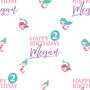 Personalised Birthday Mermaid Wrapping Paper, thumbnail 2 of 3