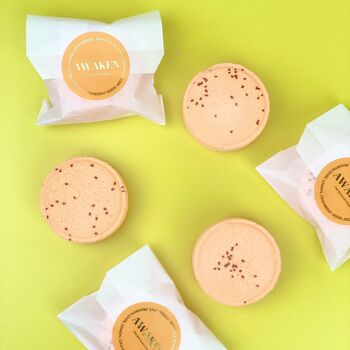 Awaken Aromatherapy Shower Steamer Gift⎜Mint Lemon Citrus Scent⎜Energising Home Spa Gift For Her, 3 of 4