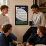 Personalised 18th Birthday Print 'Lifetime Of Support' Gift For Football Fan 50 Clubs Available, thumbnail 2 of 12