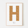 Personalised Animal Print Initial, thumbnail 2 of 6