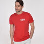 Gbr Red Sports Activewear T Shirt, thumbnail 1 of 6