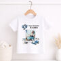 Personalised Racing Car Birthday T Shirt, thumbnail 1 of 6