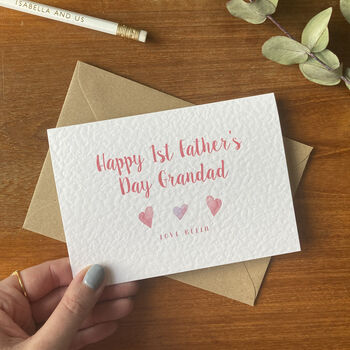 Happy 1st Father's Day Grandad Card, 5 of 6